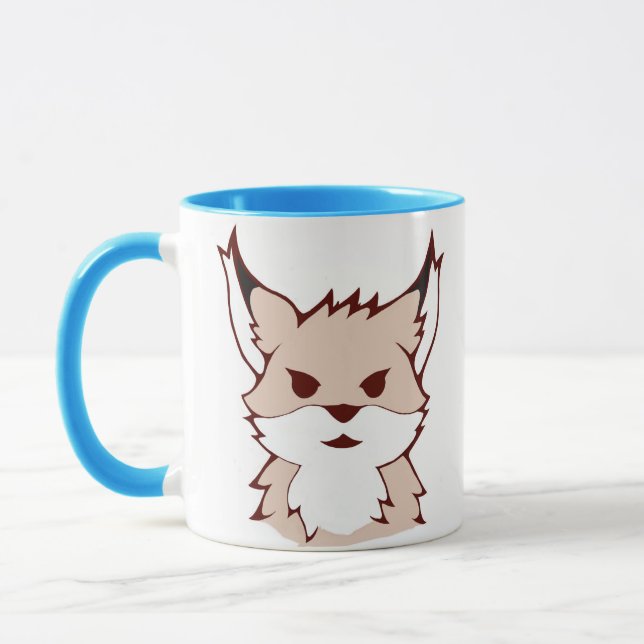 Mug Coupe Fox mignonne (Gauche)