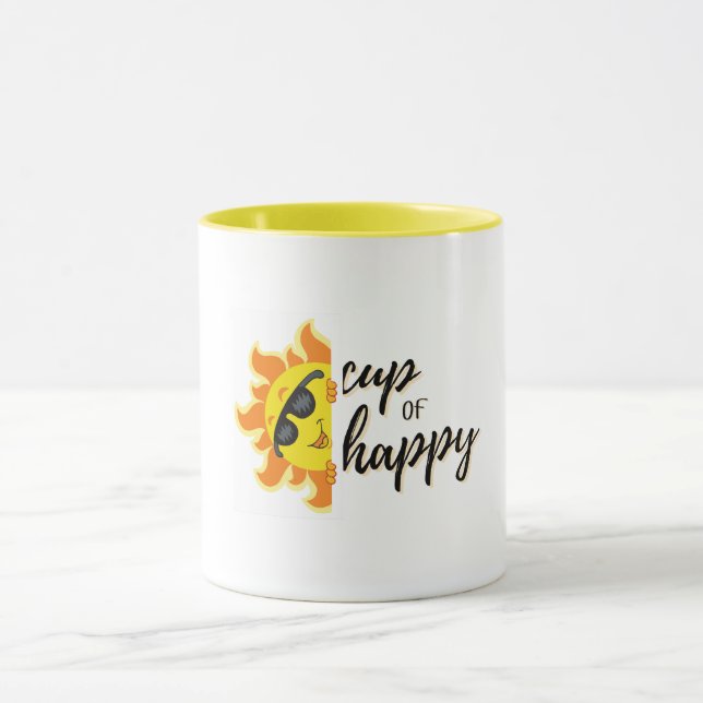 Mug Coupe Happy Sunshine Modern (Centre)