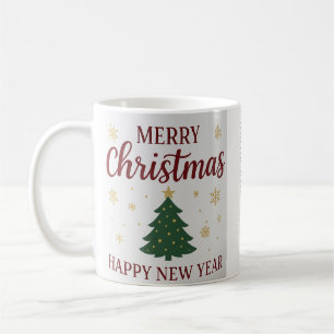 Mug Coupe Joyeux Noël – Cadeau de Fêtes Confortable