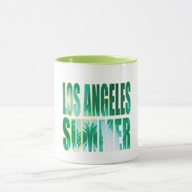 Mug Coupe "Los Angeles Summer Letter Green" (Centre)