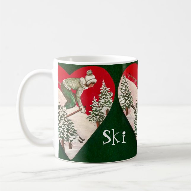 Mug Coupe Love Ski (Gauche)