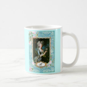 Mug Coupe Marie Antoinette de dentelle rose Roses