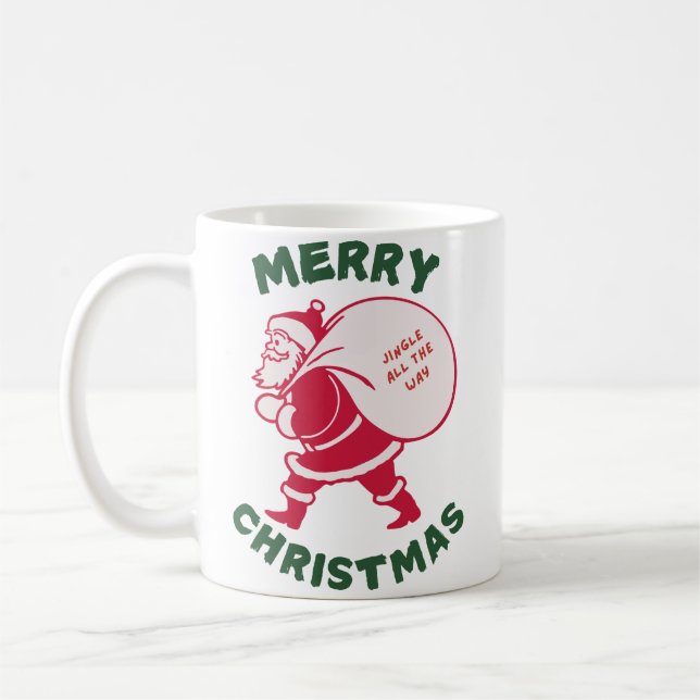 Mug Coupe Noël 2 (Gauche)