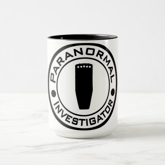 Mug Coupe Paranormal d'Enquêteurs (Centre)