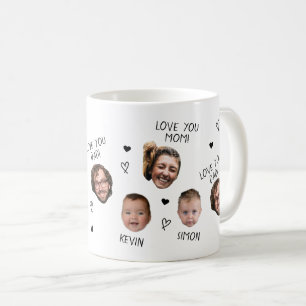 Mug Coupe Photo Personnalisée Famille Personnalisée Vi