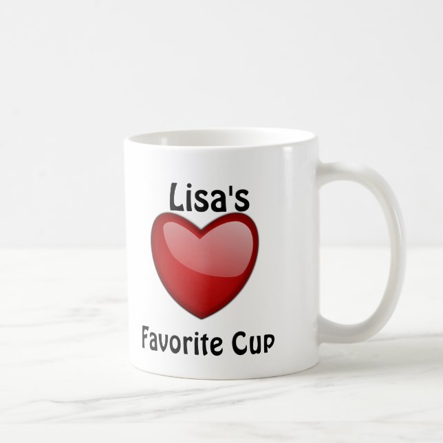 Mug Coupe préférée de Lisa (Droite)