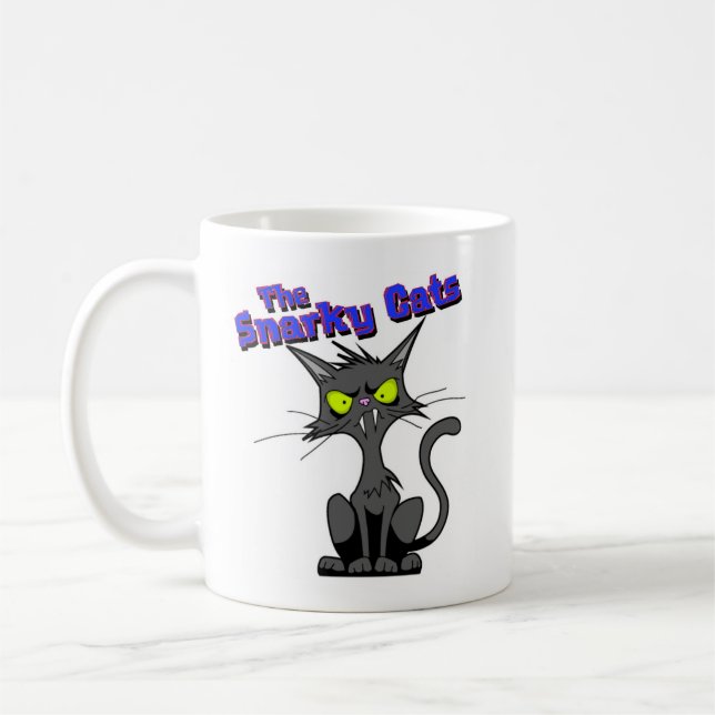 Mug Coupe Snarky Cats (Gauche)