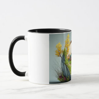 Mug Coupe Tropical Birds Ceramic