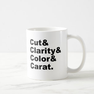 Mug Couper & Clarté & Couleur & Carat   Classement des