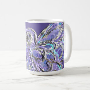Mug Coupes de café personnalisé Purple Guardian Angel