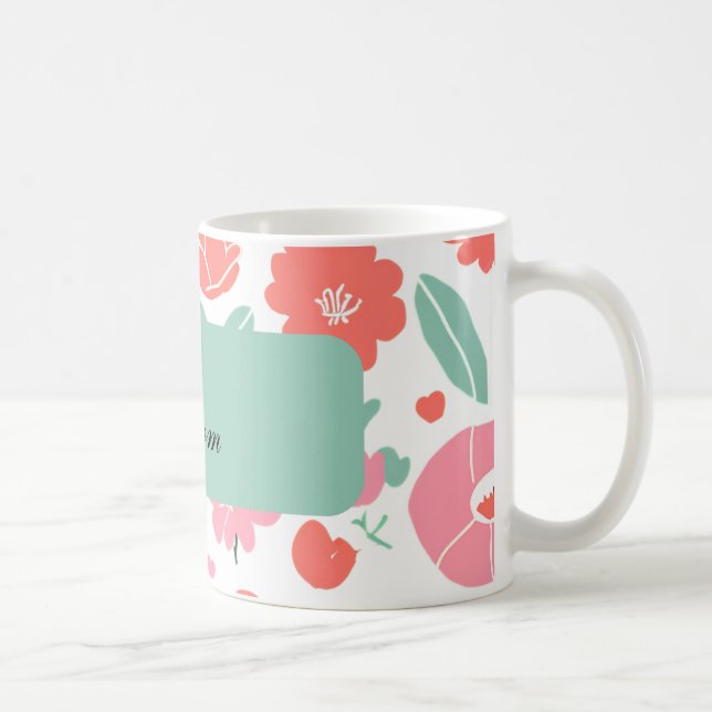 Mug Coupes de fleurs gaies pour les jours ensoleillés (Droite)