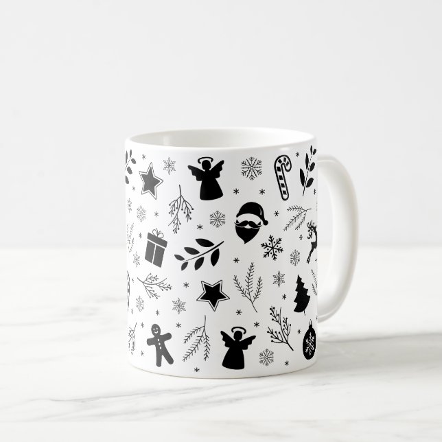 Mug Coupes de Noël (Devant droit)