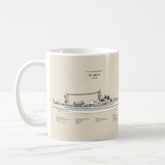 Mug Coupeur de la CGC Icare wpc-110 - SBD (Gauche)