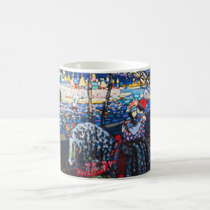 Mug Couple à cheval blanc, Wassily Kandinsky