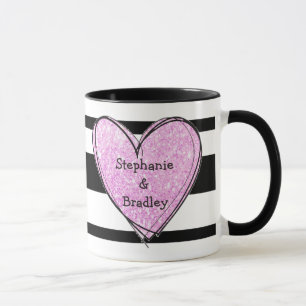 Mug "Couple": Ajoutez Vos Noms