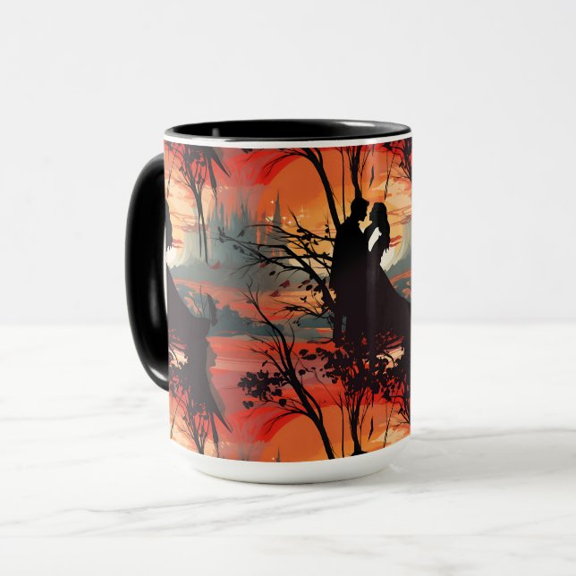 Mug Couple amoureux  (Devant gauche)