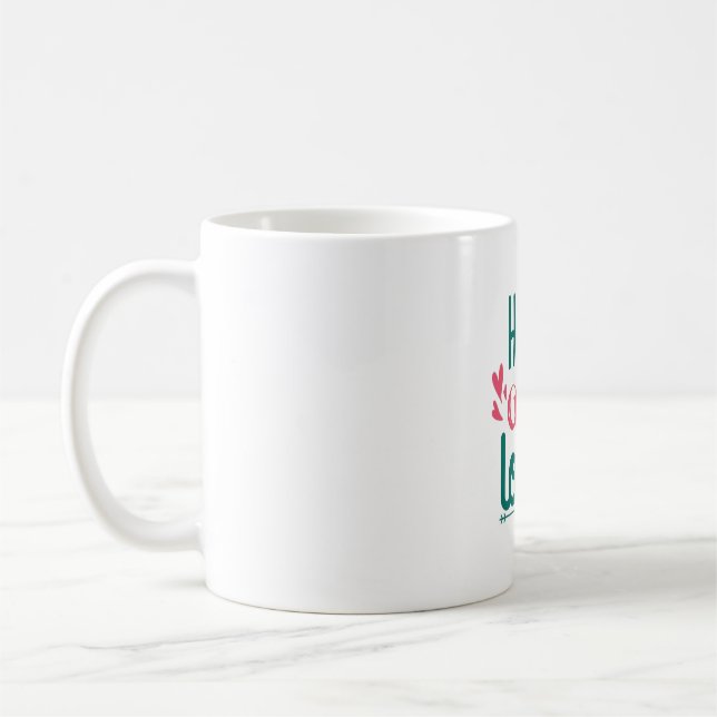 Mug Couple Cadeau Maintenir Et L'Amour (Gauche)