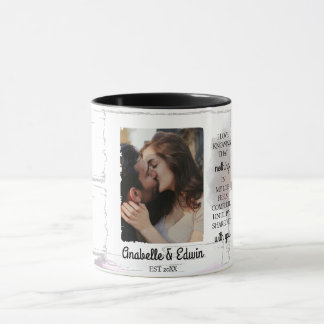 Mug Couple Couple photo personnalisée