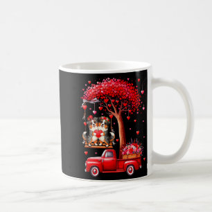 Mug Couple de Berger Australien Cœurs de la Saint-Vale