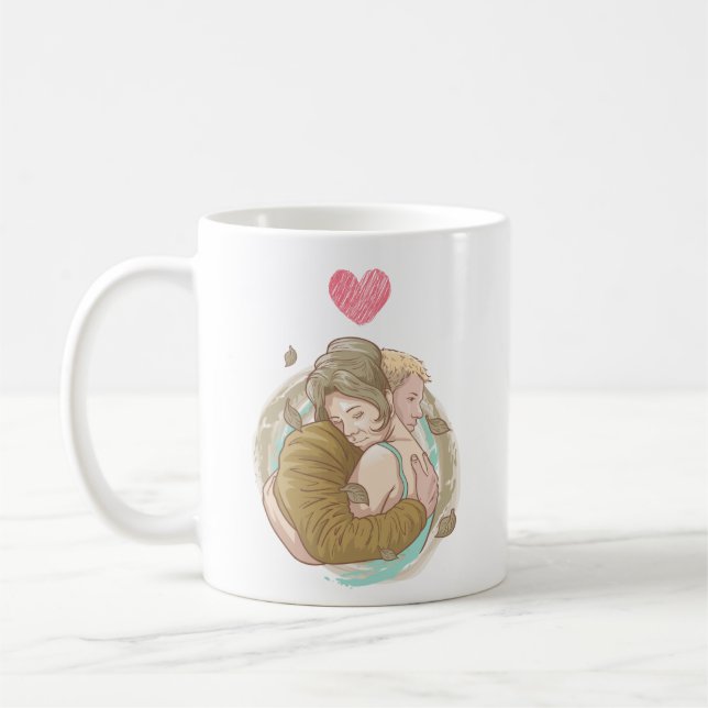 Mug Couple de bras simple (Gauche)