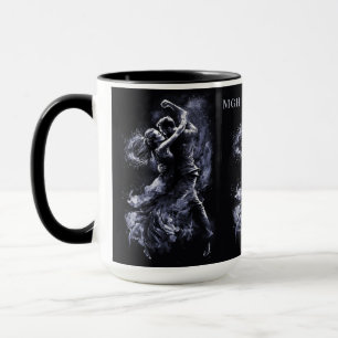 Mug Couple de danse monographique personnalisé