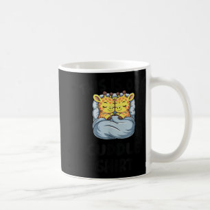 Mug Couple de girafes mignonnes C'est notre câlin