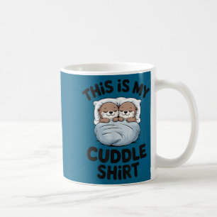 Mug Couple de loutres mignonnes câlin c'est mon câlin