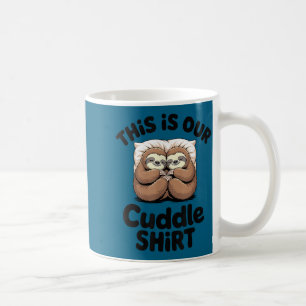 Mug Couple de paresseux mignon c'est notre câlin