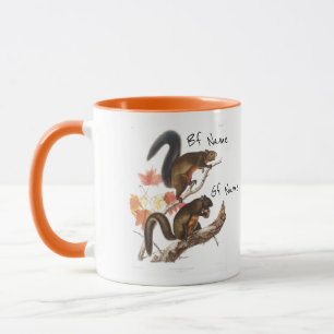 Mug Couple d'écureuil de Saint-Valentin