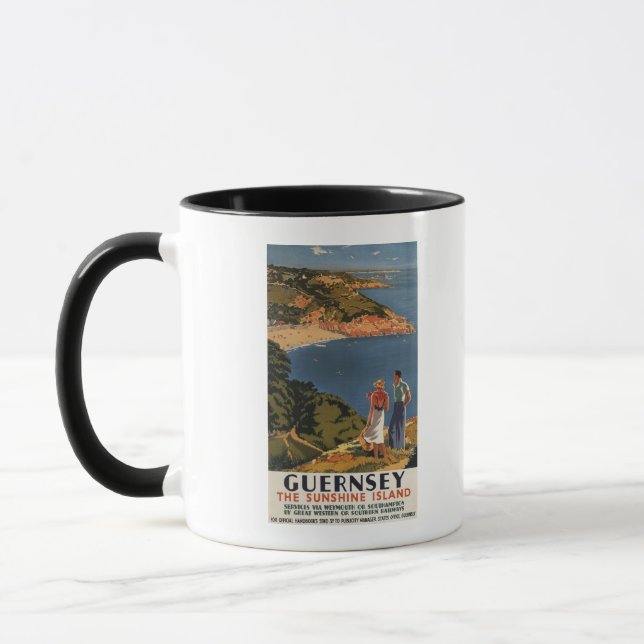 Mug Couple ferroviaire Sud/Grand Ouest sur Cliff (Gauche)