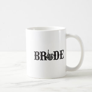 Mug Couple Halloween Mariée Marié Squelette Marié Bri