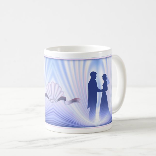 Mug Couple mariage (Devant droit)