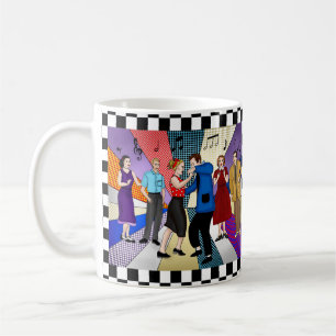 Mug Couple nostalgique des années 1950