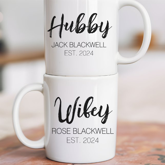 Mug Couple Personnalisé pour le mariage Favor ou s (personalized couple mug, husband and wife mug, couple gift, anniversary mug, wedding gift mug,)