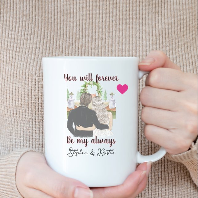 Mug Couple toujours mariage anniversaire (Créateur téléchargé)