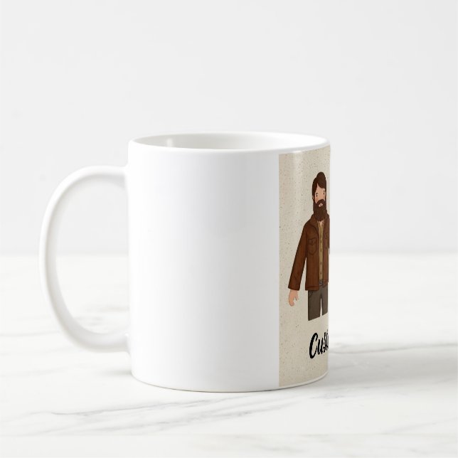 Mug Couples Anniversaires avec nom Personnalisation Mu (Gauche)