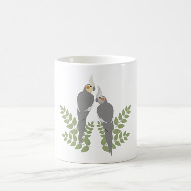 Mug Couples de Cockatiel (Centre)