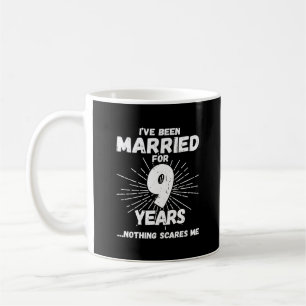 Mug Couples mariés 9 ans drôle 9e anniversaire