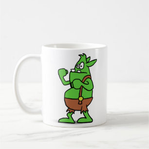 Mug Coups de poing de dindon de griffonnage du