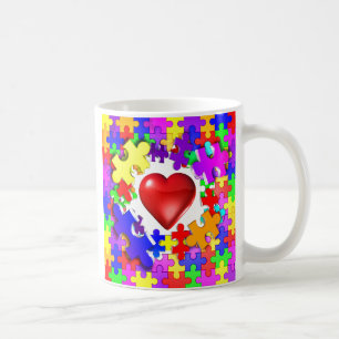 Mug Coupures d'amour par l'autisme