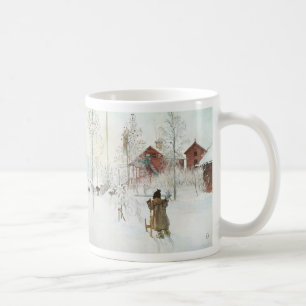Mug Cour de Carl Larsson et la Chambre de lavage