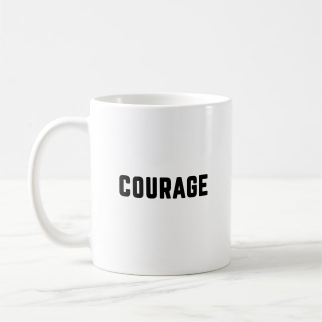 Mug courage (Gauche)