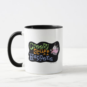 Mug Courage du chien lâché   Déplaisant des événements