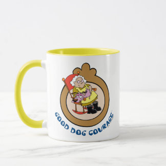 Mug Courage du chien lâché | Good Dog Courage