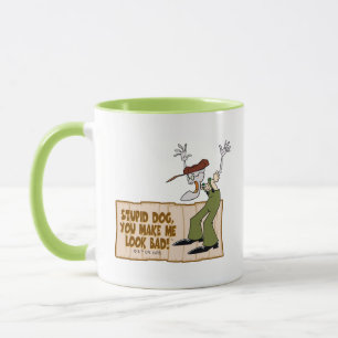 Mug Courage du chien lâché   Tu Me Fais Mal L'Air !