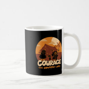 Mug Courage Le Chien Lâche Halloween Cowardly Haunly