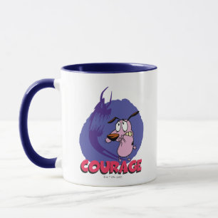 Mug Courage the Cowardly Dog   Shadow Graphic