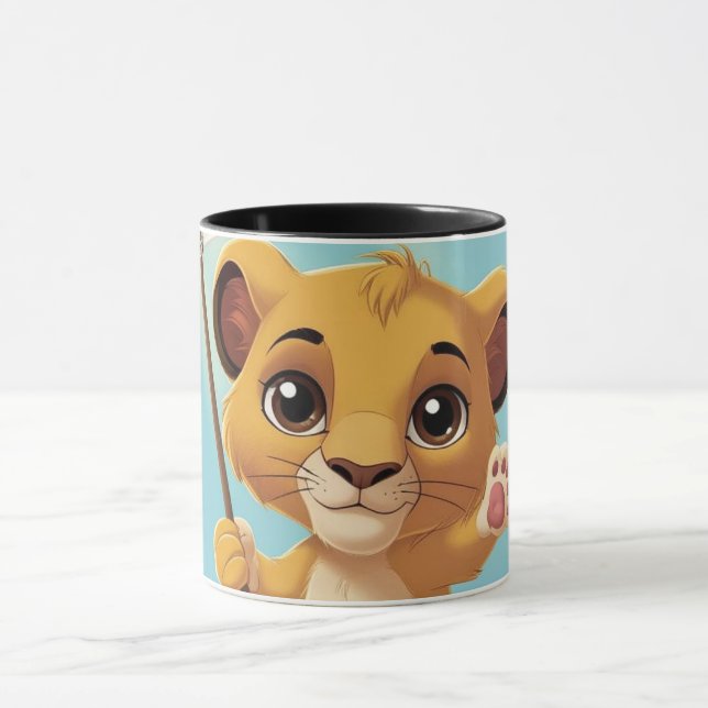 Mug Courageous Little Dog with a Bandage (Centre)