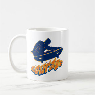 Mug Courageux Saut De Patinage