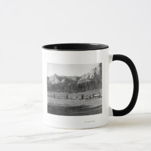 Mug Courbe en fer à cheval sur Burlington et Missouri